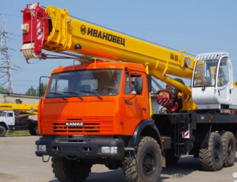 Автокран Камаз взять в аренду, заказать, цены, услуги - Новомосковск