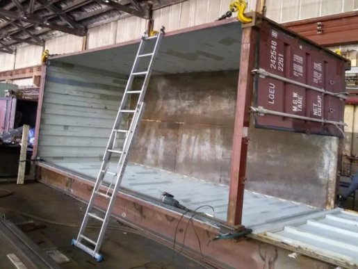 Ремонт сухогрузных и рефрижераторных контейнеров стоимость ремонта и где отремонтировать - Тула
