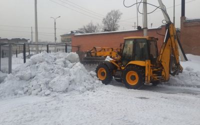Уборка, чистка снега спецтехникой - Киреевск, цены, предложения специалистов