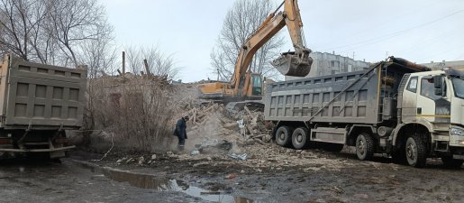 Демонтажные работы спецтехникой (экскаваторы, гидроножницы) стоимость услуг и где заказать - Новомосковск
