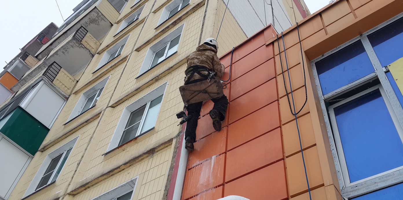 Услуги промышленных альпинистов для высотных работ в Киреевске