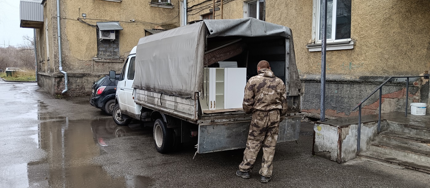 Квартирные перевозки. Погрузка мебели в Газель в Тульской области